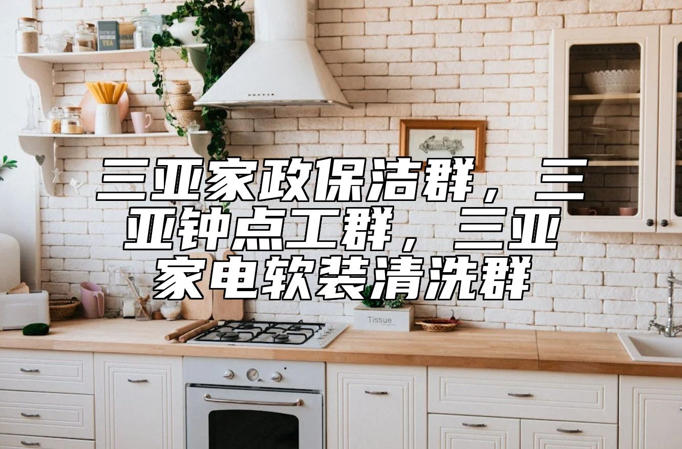 三亚家政保洁群，三亚钟点工群，三亚家电软装清洗群